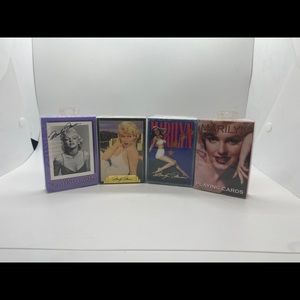 1993  Marilyn Monroe trading cards Set Of 4 pieces. #385